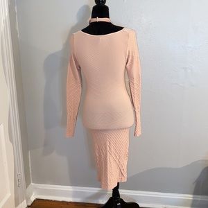 Bebe Straight Knit Dress